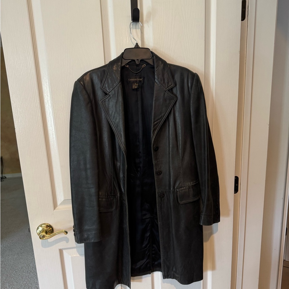 Classiques Entier Black Leather Jacket